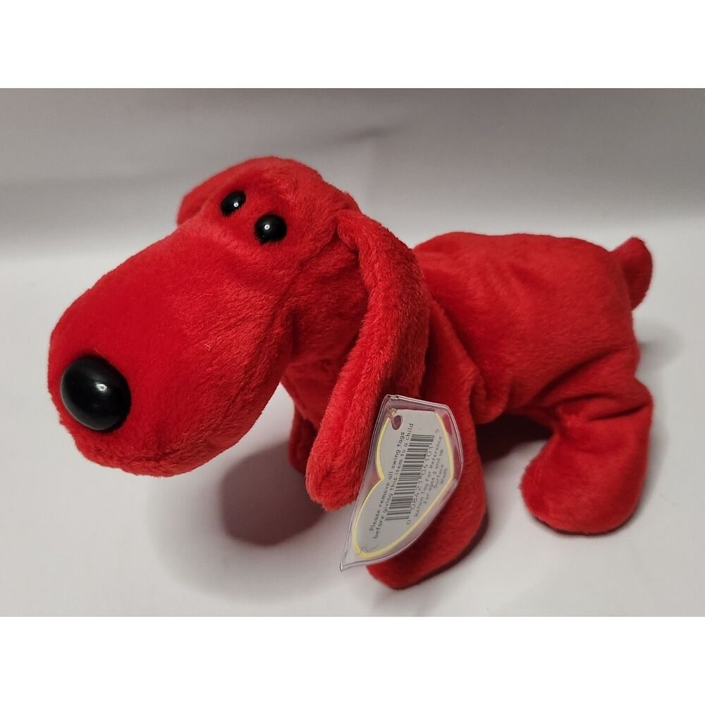 Ty Rover Red Dog Beanie Baby Vintage 1996